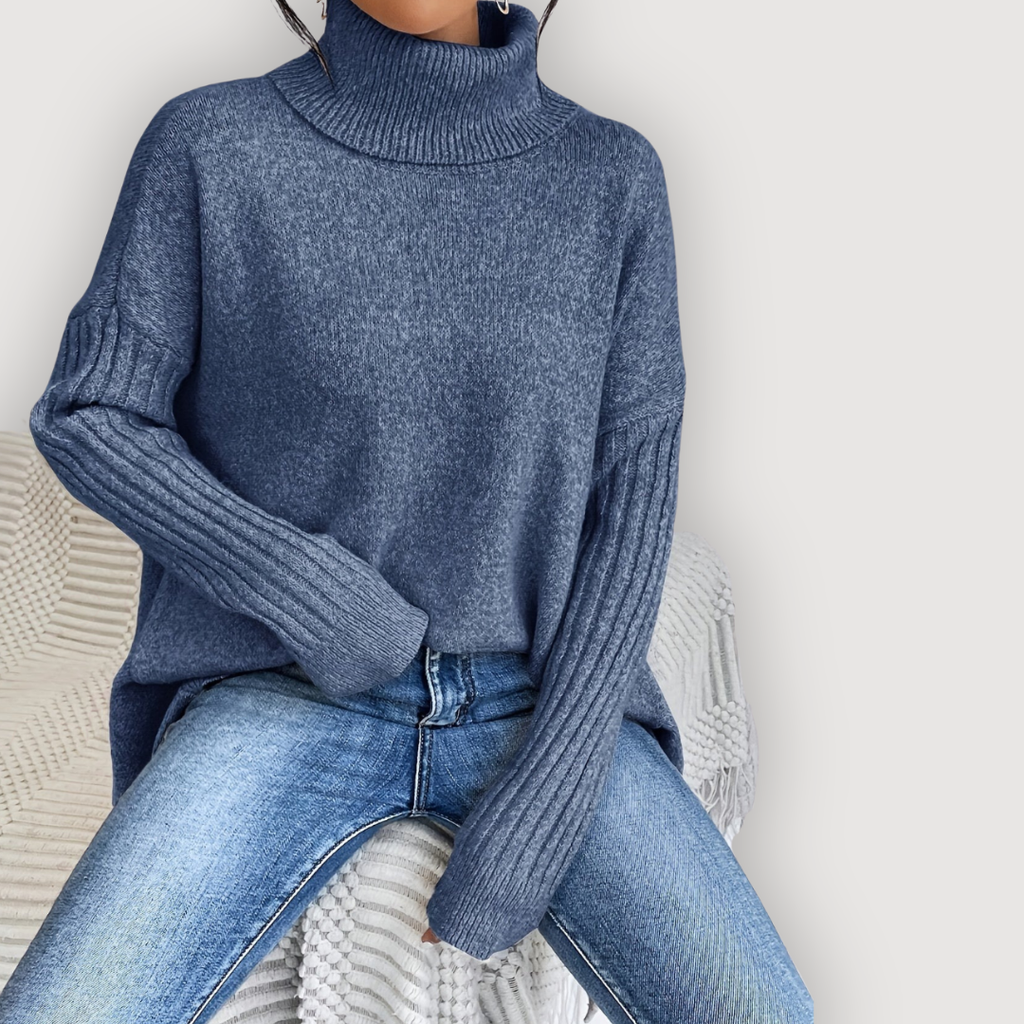 LORENA – COSY TURTLENECK JUMPER