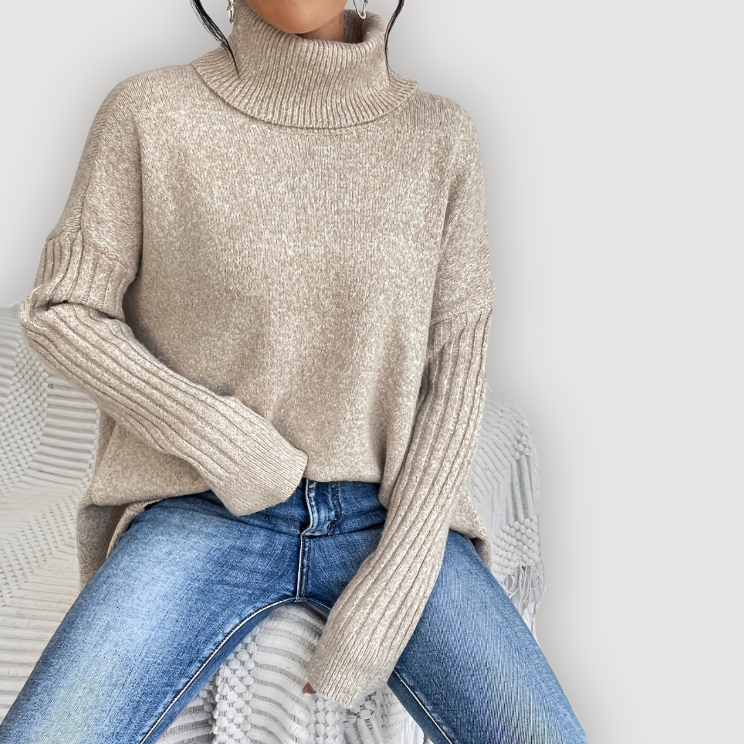 LORENA – COSY TURTLENECK JUMPER