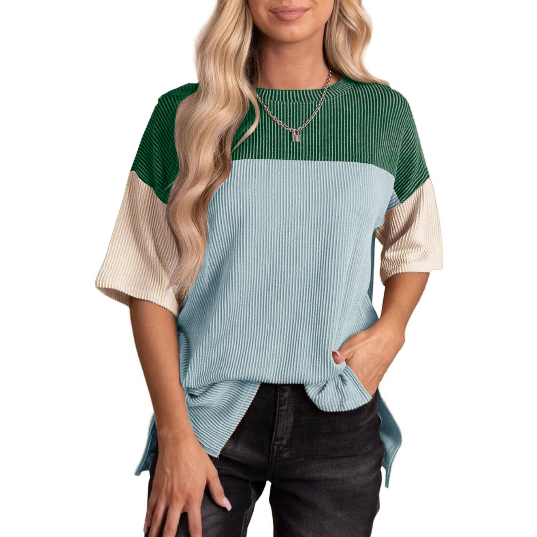 BRYNLUE™ | Casual Loose Fit Striped Summer Top