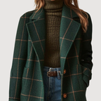 Catherine | Heritage Plaid Tweed Coat