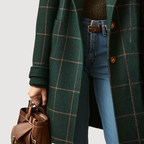 Catherine | Heritage Plaid Tweed Coat