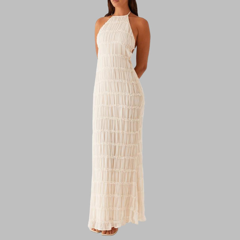Lunet™ | Elegant Sleeveless Backless Bodycon Maxi Dress