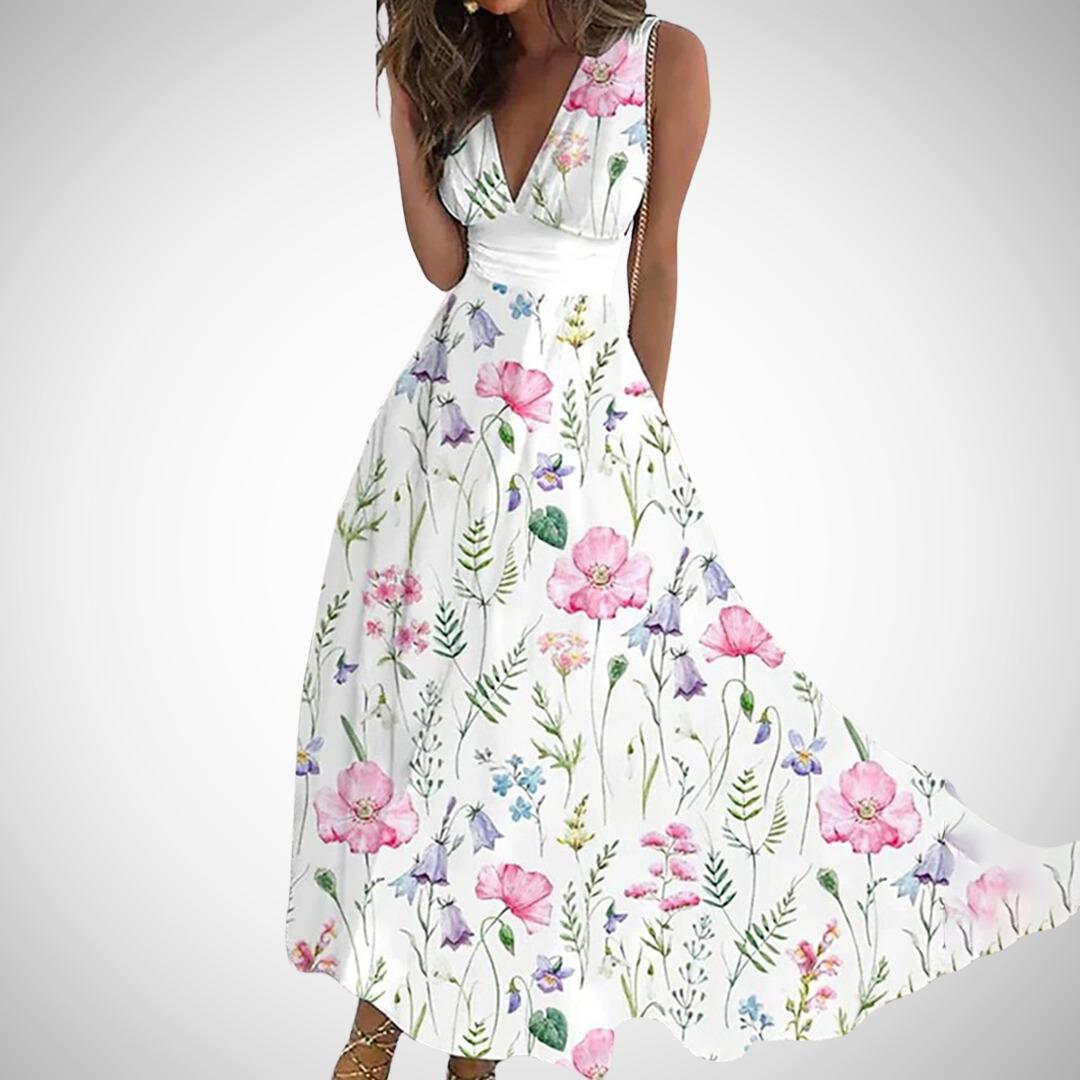 Mirianne™ | Timeless Floral Women Maxi Dress